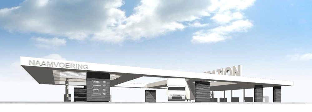 Nieuw tankstation bij Braziliëlaan en N201